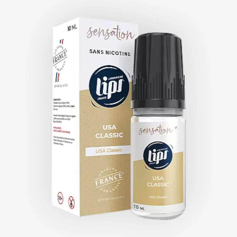 E-liquide USA Classic 10 mL - Sensation Plus Le French Liquide