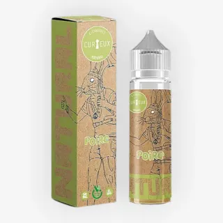 E-liquide Poire 50 mL - Natural Curieux — Curieux - Edition Natural