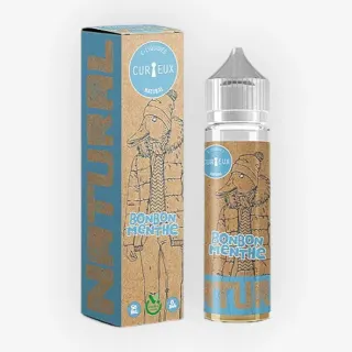 E-liquide Bonbon Menthe 50 mL - Natural Curieux — Curieux - Edition Natural