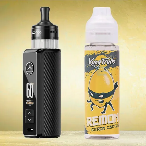 Pack Drag S3 - Voopoo X Kung Fruits — Nicotine: 3 mg