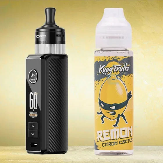 Pack Drag S3 - Voopoo X Kung Fruits — Nicotine: 3 mg
