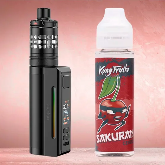 Pack Zelos M80 - Aspire X Kung Fruits — Nicotine: 6 mg
