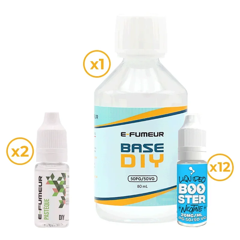 Pack DIY Pastèque 220 mL - E-FUMEUR — Nicotine: 12 mg