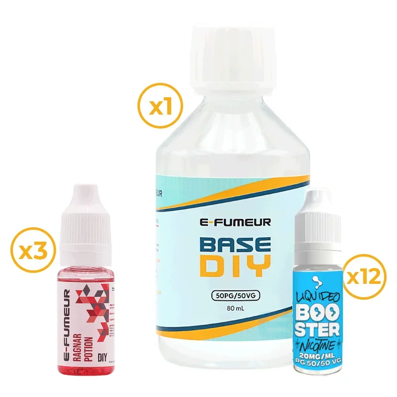 Pack DIY Ragnar Potion 230 mL - E-FUMEUR — Nicotine: 12 mg