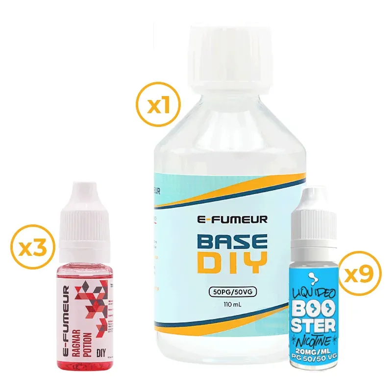 Pack DIY Ragnar Potion 230 mL - E-FUMEUR — Nicotine: 9 mg
