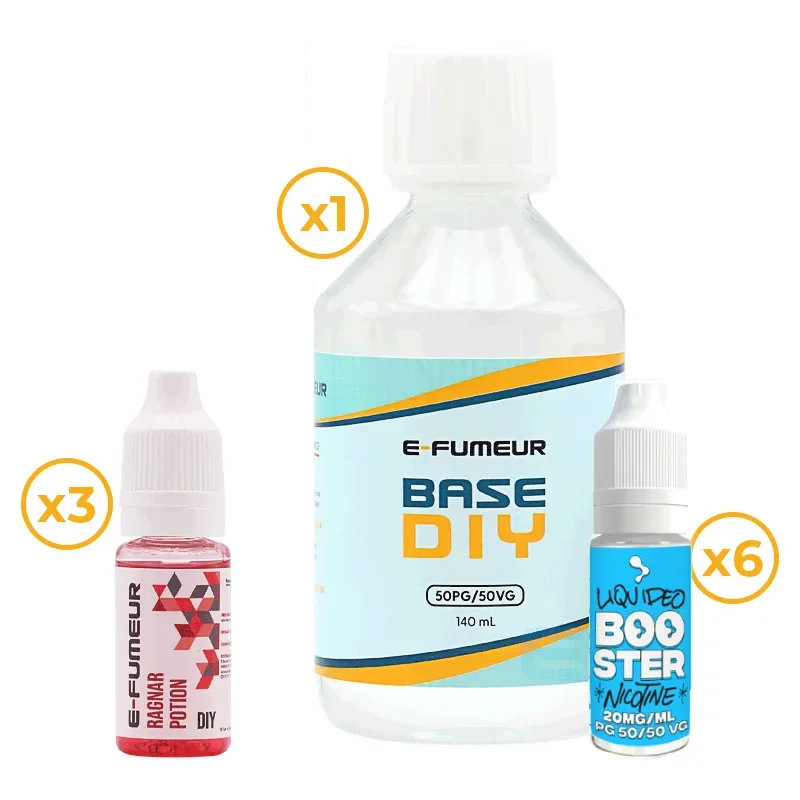 Pack DIY Ragnar Potion 230 mL - E-FUMEUR — Nicotine: 6 mg