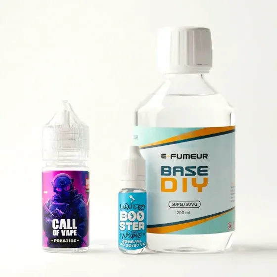 Pack DIY Prestige 230 mL - Call of Vape — Nicotine: 6 mg