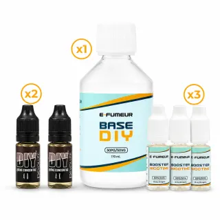 Pack DIY 4X 220 mL - Revolute — Nicotine: 3 mg