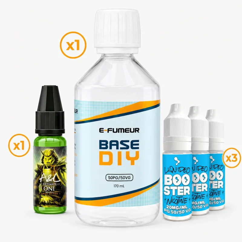 Pack DIY Oni 210 mL - A&L Ultimate — Nicotine: 3 mg