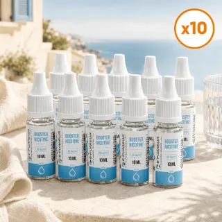 Pack de 10 boosters de nicotine 50/50 – E-Fumeur — PG/VG: 50/50 — E-Fumeur - Arômes DIY