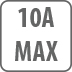 10 ampères max 10 ampères max