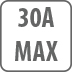 30 ampères max