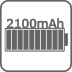 Autonomie 2100 mAh Autonomie 2100 mAh