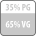 Ratio PG/VG 35/65 Ratio PG/VG 35/65
