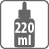 Contenance 220 mL Contenance 220 mL