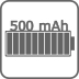Autonomie 500 mAh Autonomie 500 mAh