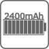 Autonomie 2400 mAh Autonomie 2400 mAh