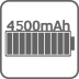 Autonomie 4500 mAh