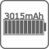 Autonomie 3015 mAh