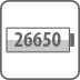 Accu 26650 Accu 26650