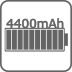 Autonomie 4400 mAh