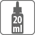 Contenance 20 ml
