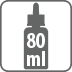Contenance 80 ml Contenance 80 ml