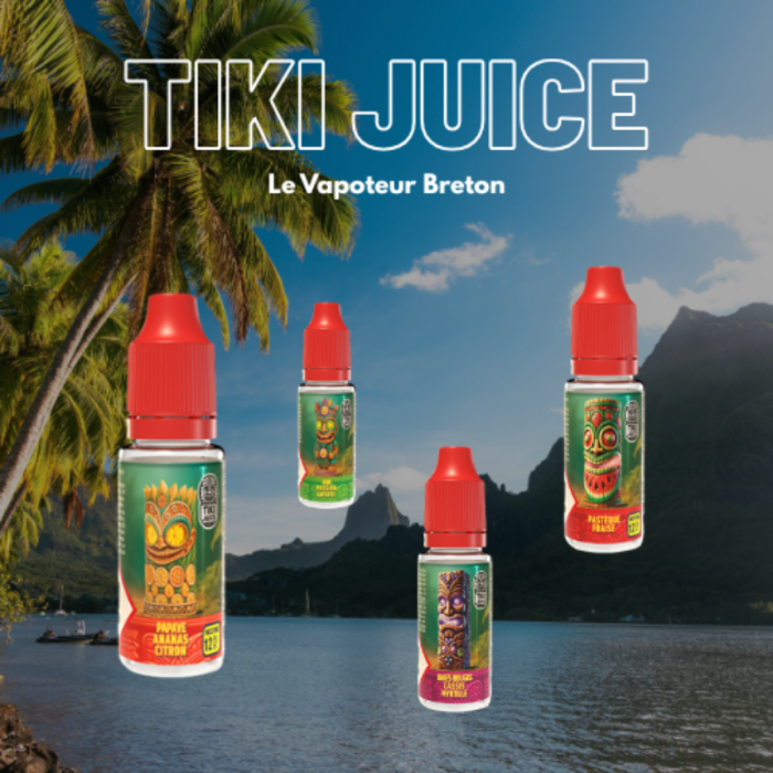 TEST : on goûte la gamme Tiki Juice du Vapoteur Breton
