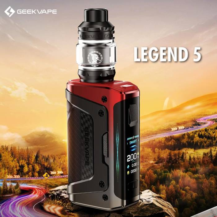 TEST : le kit Aegis Legend 5 de GeekVape, une vraie évolution ?