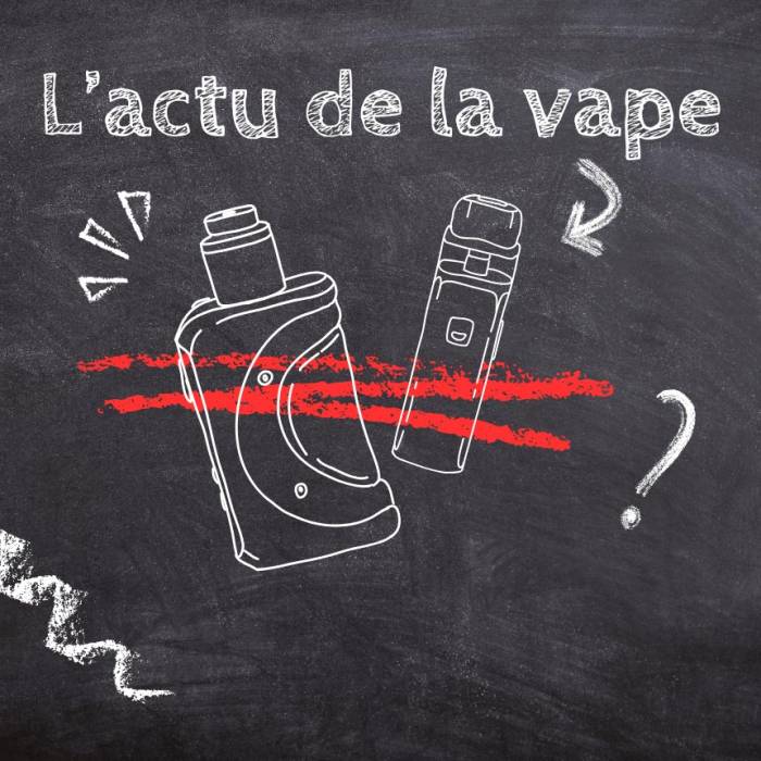 Une rentrée mouvementée pour la vape : taxes, interdictions, amendes...