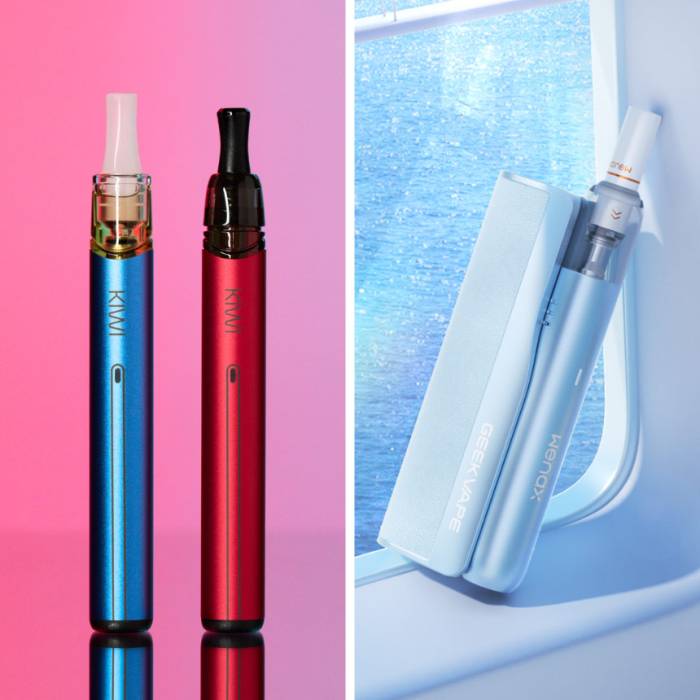 Kiwi Vapor et GeekVape présentent 2 nouveaux pods !