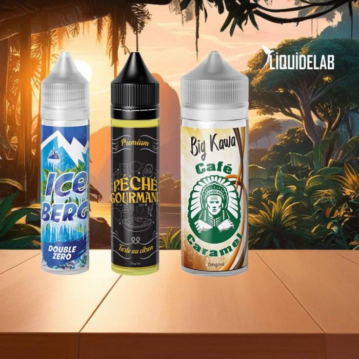 À la découverte des 45 saveurs de chez LiquideLab !